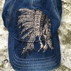 True religion Chief denim cap
